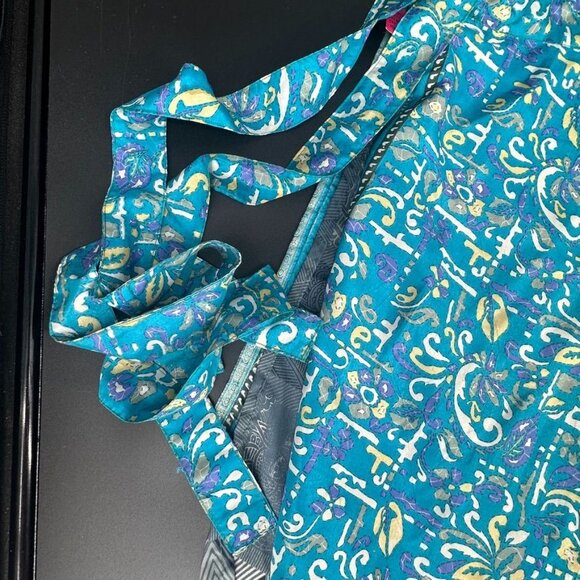 Weves Reversible Wrap Around Silk Skirt Size Small - Picture 9 of 10